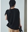 Sleeveless gather TEE