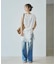 Sleeveless gather TEE