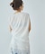 Sleeveless gather TEE