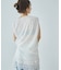 Sleeveless gather TEE