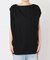 Sleeveless gather TEE