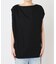 Sleeveless gather TEE