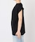 Sleeveless gather TEE