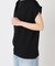 Sleeveless gather TEE