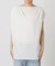 Sleeveless gather TEE