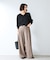 SILK MIX V NECK PULLOVER