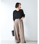 SILK MIX V NECK PULLOVER