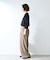 SILK MIX V NECK PULLOVER