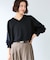 SILK MIX V NECK PULLOVER
