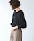 SILK MIX V NECK PULLOVER