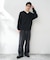 SILK MIX V NECK PULLOVER