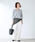 SILK MIX V NECK PULLOVER