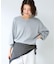 SILK MIX V NECK PULLOVER