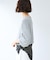 SILK MIX V NECK PULLOVER