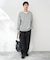 SILK MIX V NECK PULLOVER