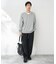 SILK MIX V NECK PULLOVER