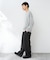 SILK MIX V NECK PULLOVER