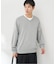 SILK MIX V NECK PULLOVER