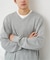 SILK MIX V NECK PULLOVER