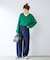 SILK MIX V NECK PULLOVER