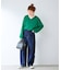 SILK MIX V NECK PULLOVER