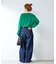 SILK MIX V NECK PULLOVER