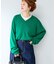 SILK MIX V NECK PULLOVER