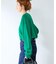 SILK MIX V NECK PULLOVER