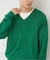 SILK MIX V NECK PULLOVER