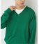 SILK MIX V NECK PULLOVER