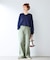 SILK MIX V NECK PULLOVER