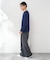 SILK MIX V NECK PULLOVER