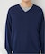 SILK MIX V NECK PULLOVER