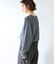SILK MIX CREW NECK PULLOVER