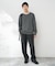 SILK MIX CREW NECK PULLOVER