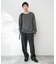SILK MIX CREW NECK PULLOVER
