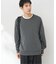 SILK MIX CREW NECK PULLOVER
