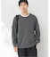 SILK MIX CREW NECK PULLOVER