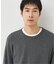 SILK MIX CREW NECK PULLOVER