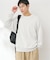 SILK MIX CREW NECK PULLOVER