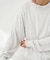 SILK MIX CREW NECK PULLOVER