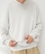 SILK MIX CREW NECK PULLOVER