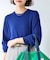 SILK MIX CREW NECK PULLOVER