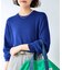 SILK MIX CREW NECK PULLOVER