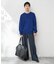 SILK MIX CREW NECK PULLOVER