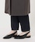 裏毛フードカーディガン