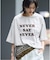 JS  FES NEVER  LOGO Tシャツ