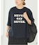 JS  FES NEVER  LOGO Tシャツ