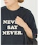 JS  FES NEVER  LOGO Tシャツ