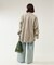 FAKE SUEDE OVER シャツ